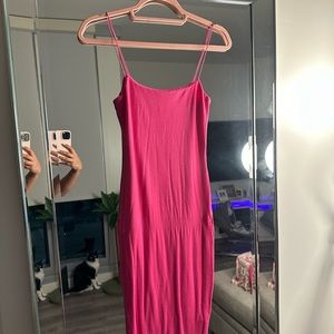 Hot Pink Naked Wardrobe Dress